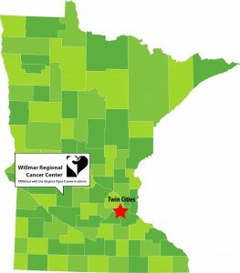 Willmar is located two hours west of the Twin Cities metro area