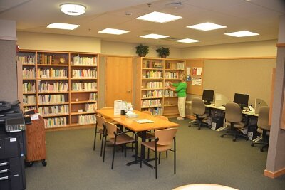 Library at Willmar Regional Cancer Center